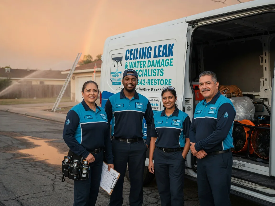 Ceiling Leak Cleanup company in Hamden, NY