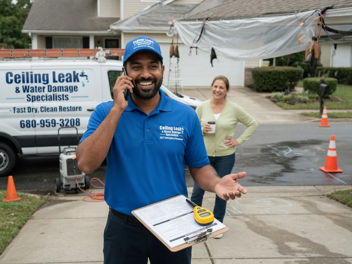 Ceiling Leak Cleanup Hamden, NY FAQs